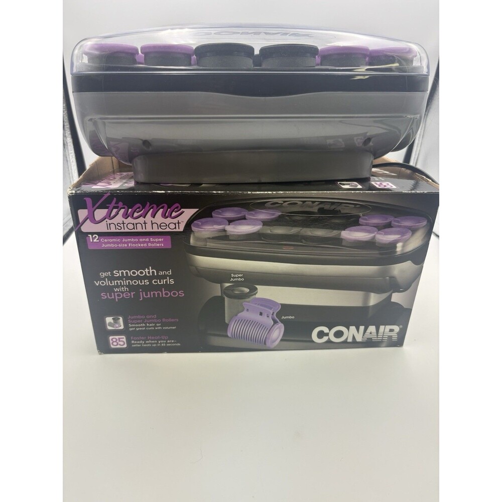 Conair CHV14JXR Extreme Heat Jumbo and Super Jumbo Rollers